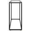vidaXL Τραπέζι Κονσόλα Διαφανές 100 x 35 x 75 εκ. από Ψημένο Γυαλί