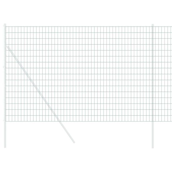 vidaXL Φράχτης Εuro Πράσινο 1.5 x 10 m Σίδηρος με επικάλυψη PVC