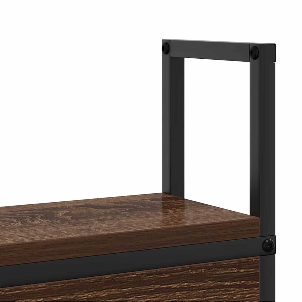 vidaXL Κεφαλάρι Αποθήκης Καφέ δρυς 75 cm Επεξεργασμένο ξύλο