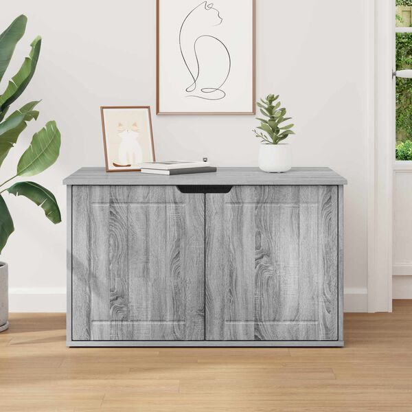 vidaXL &Sigma;&pi;ί&tau;&iota; &Gamma;ά&tau;&alpha;&sigmaf; &Gamma;&kappa;&rho;ί&zeta;&omicron; &Sigma;&omicron;&nu;&omicron;&mu;&alpha; 85 x 55 x 50,5 &epsilon;&kappa; &Epsilon;&pi;&epsilon;&xi;&epsilon;&rho;&gamma;&alpha;&sigma;&mu;έ&nu;&omicron; &xi;ύ&lambda;&omicron;