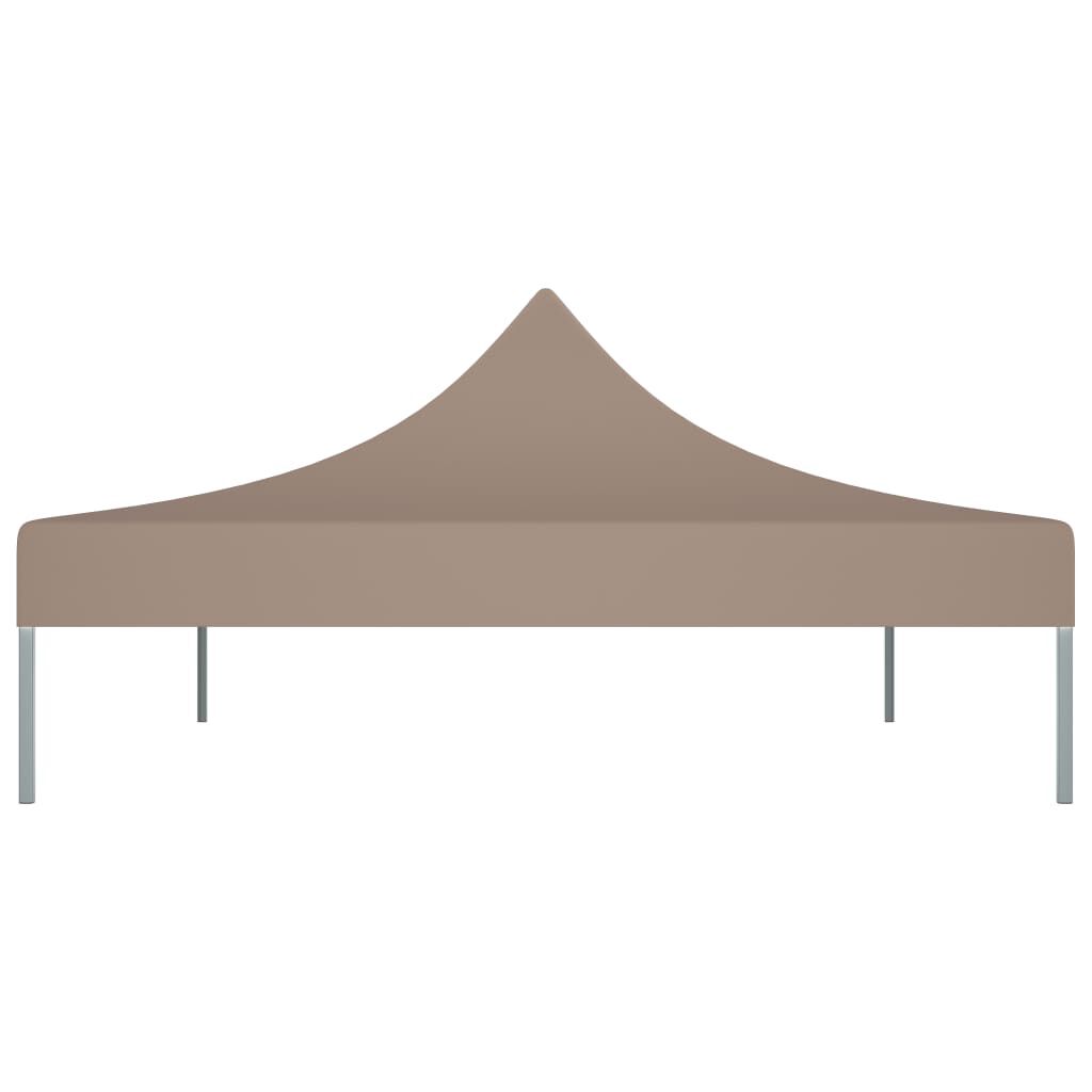 vidaXL Κάλυμμα Τέντας Εκδηλώσεων Taupe 4,5 x 3 μ. 270 γρ/μ²