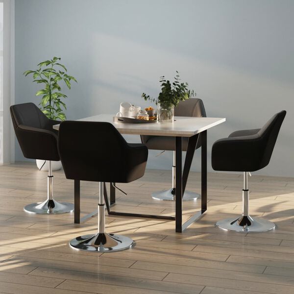 vidaXL &Kappa;&alpha;&rho;έ&kappa;&lambda;&epsilon;&sigmaf; &Tau;&rho;&alpha;&pi;&epsilon;&zeta;&alpha;&rho;ί&alpha;&sigmaf; 4 &tau;&epsilon;&mu;. &Gamma;&kappa;&rho;&iota; &alpha;&pi;ό &Sigma;&upsilon;&nu;&theta;&epsilon;&tau;&iota;&kappa;ό &Delta;έ&rho;&mu;&alpha;