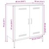 vidaXL Ντουλάπι Μουσταρδί 68x39x79 εκ. από Ατσάλι