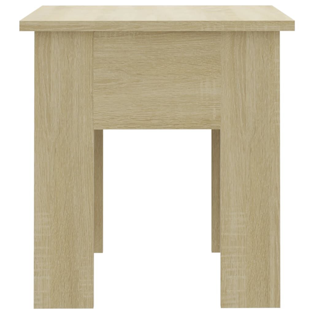 vidaXL Τραπεζάκι Σαλονιού Sonoma Δρυς 40 x 40 x 42 εκ. Μοριοσανίδα