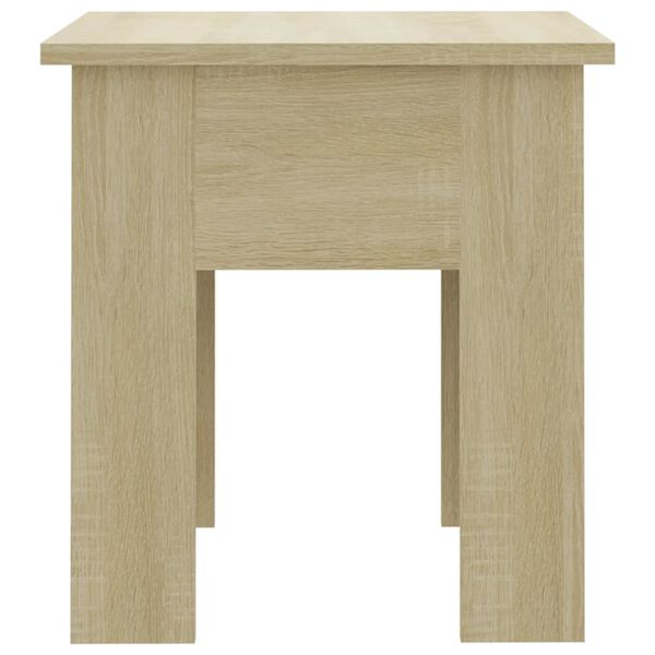 vidaXL Τραπεζάκι Σαλονιού Sonoma Δρυς 40 x 40 x 42 εκ. Μοριοσανίδα
