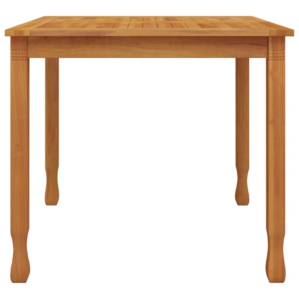 vidaXL Τραπεζαρία Κήπου 85 x 85 x 75 εκ. από Μασίφ Ξύλο Teak