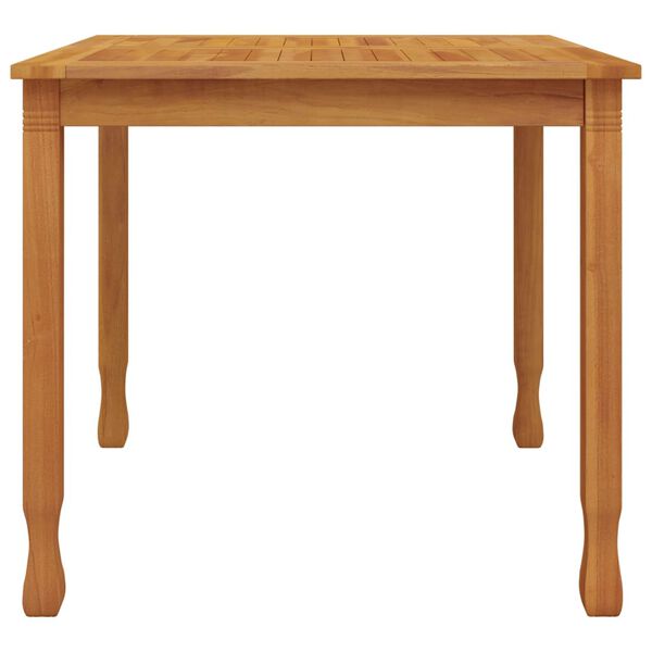 vidaXL Τραπεζαρία Κήπου 85 x 85 x 75 εκ. από Μασίφ Ξύλο Teak