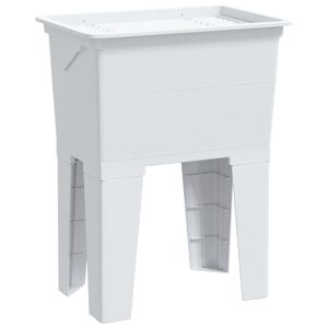 vidaXL &Nu;&iota;&pi;&tau;ή&rho;&alpha;&sigmaf; &Pi;&lambda;ύ&sigma;&eta;&sigmaf; &Rho;&omicron;ύ&chi;&omega;&nu; &Lambda;&epsilon;&upsilon;&kappa;ό&sigmaf; 59x41x75 &epsilon;&kappa;. &alpha;&pi;ό &Rho;&eta;&tau;ί&nu;&eta;
