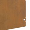 vidaXL Περιγράμματα γκαζόν 10 pcs Σκ rusty 103 x 0,05 x 22 εκ