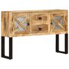 vidaXL Κονσόλα 110 x 30 x 74 εκ. από Ακατέργαστο Ξύλο Μάνγκο