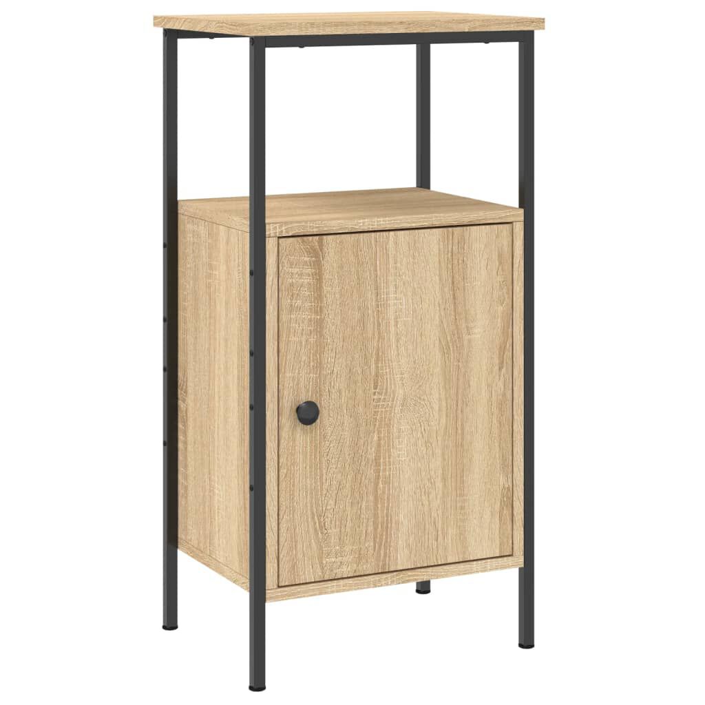 vidaXL Κομοδίνο Sonoma Δρυς 41 x 31 x 80 εκ. από Επεξεργασμένο Ξύλο