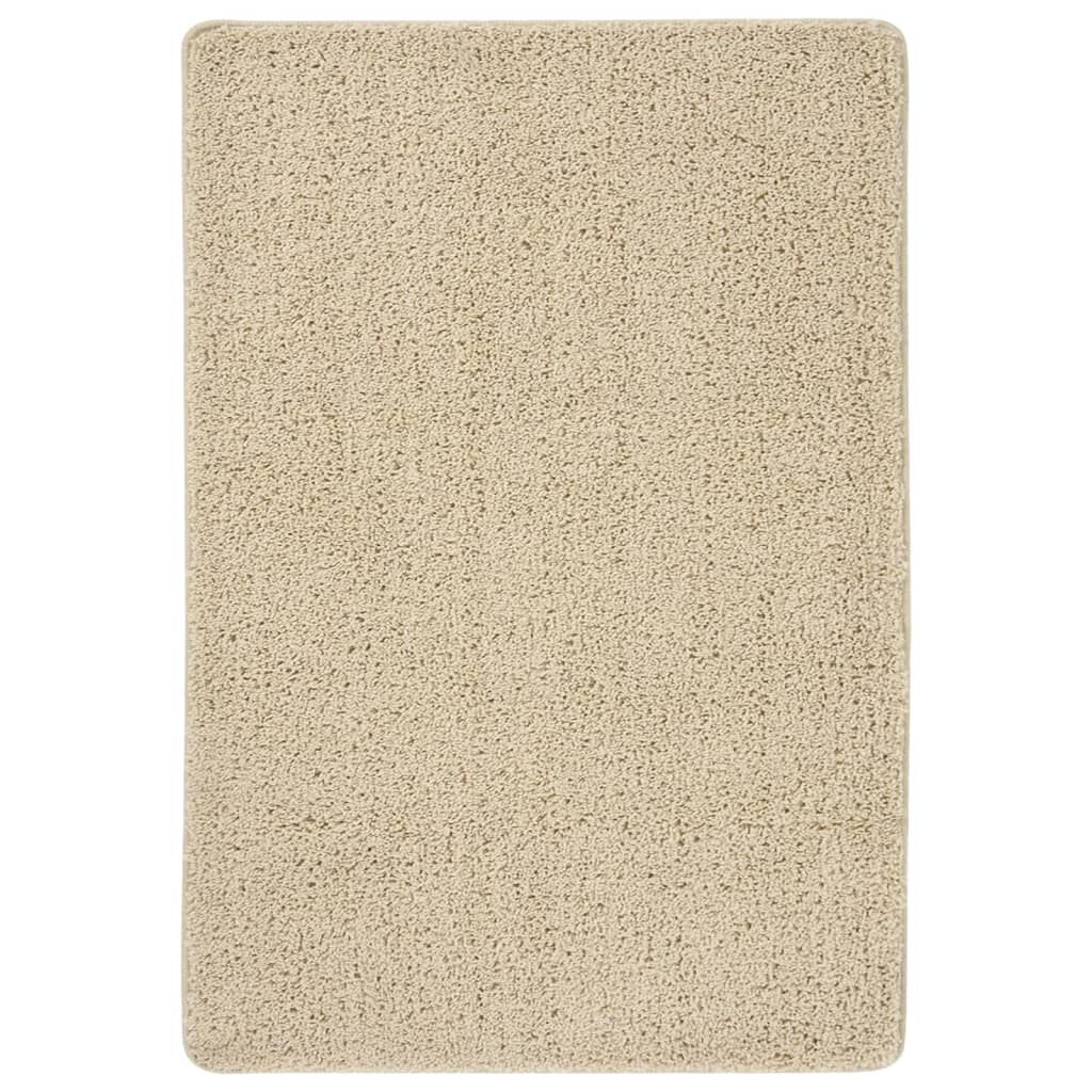vidaXL Χαλί Shaggy Αντιολισθητικό Κρεμ 160 x 230 εκ.