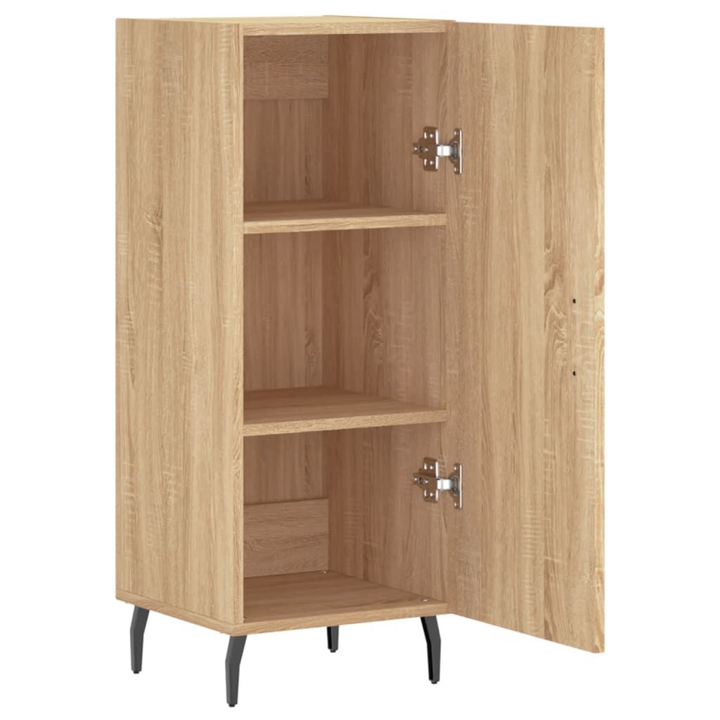 vidaXL Ντουλάπι Sonoma Δρυς 34,5x34x90 εκ. από Επεξεργασμένο Ξύλο
