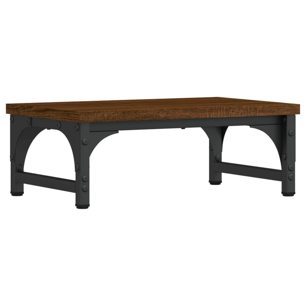 vidaXL Βάση Οθόνης Καφέ Δρυς 37 x 23 x 14 εκ. από Επεξεργασμένο Ξύλο