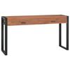 vidaXL Γραφείο με 2 Συρτάρια 140 x 40 x 75 εκ. Ξύλο Teak