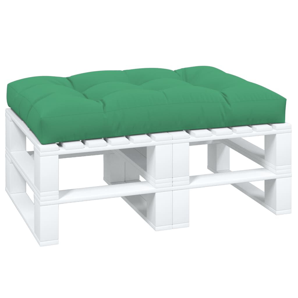 vidaXL Μαξιλάρι Παλέτας Πράσινο 120 x 80 x 12 εκ. Υφασμάτινο