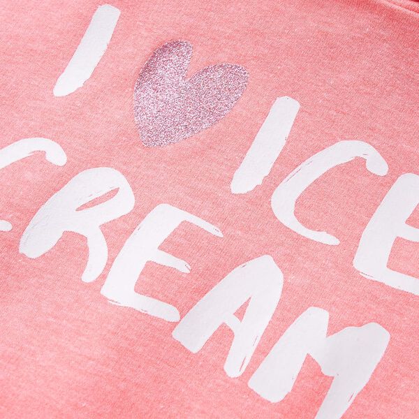 Φούτερ Παιδικό με Κουκούλα Έντονο Ροζ 92