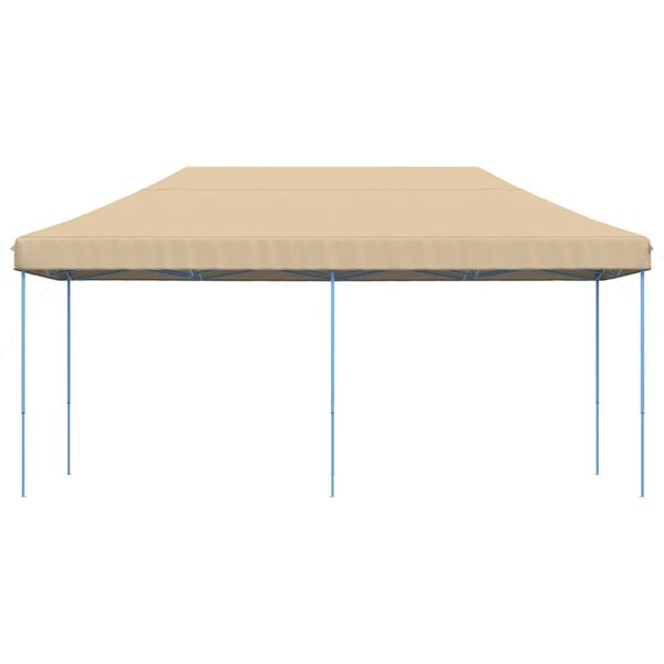 vidaXL Τέντα Εκδηλώσεων Πτυσσόμενη Pop-Up Μπεζ 580x292x315 εκ.