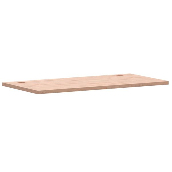 vidaXL Επιφάνεια Γραφείου 110x55x2,5 εκ. από Μασίφ Ξύλο Οξιάς