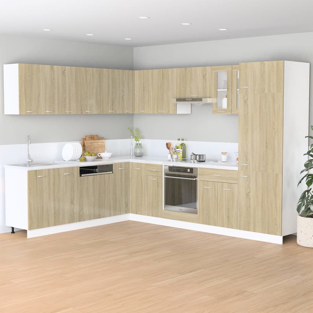 vidaXL Ντουλάπι Επιτοίχιο Lyon Sonoma Δρυς 50 x 31 x 60εκ.