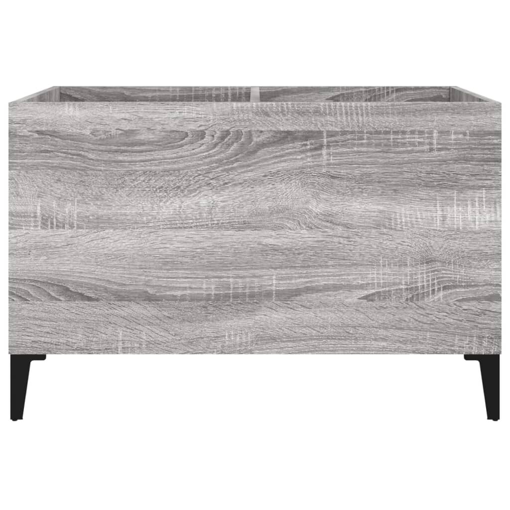 vidaXL Δισκοθήκη Γκρι Sonoma 74,5 x 38 x 48 εκ. από Επεξεργασμένο Ξύλο