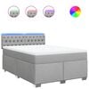 vidaXL &Kappa;&rho;&epsilon;&beta;ά&tau;&iota; Boxspring &mu;&epsilon; &Sigma;&tau;&rho;ώ&mu;&alpha; &Alpha;&nu;. &Pi;&rho;ά&sigma;&iota;&nu;&omicron; 160x200&epsilon;&kappa; &Upsilon;&phi;&alpha;&sigma;&mu;ά&tau;&iota;&nu;&omicron;