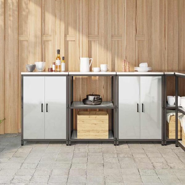 vidaXL &Sigma;&epsilon;&tau; &Alpha;&pi;&omicron;&theta;ή&kappa;&epsilon;&upsilon;&sigma;&eta;&sigmaf; &Kappa;&omicron;&upsilon;&zeta;ί&nu;&alpha;&sigmaf; 3 pcs &Alpha;&sigma;&eta;&mu;ί &Epsilon;&pi;&iota;&kappa;&alpha;&lambda;&upsilon;&mu;&mu;έ&nu;&omicron;&sigmaf; &Chi;ά&lambda;&upsilon;&beta;&alpha;&sigmaf;