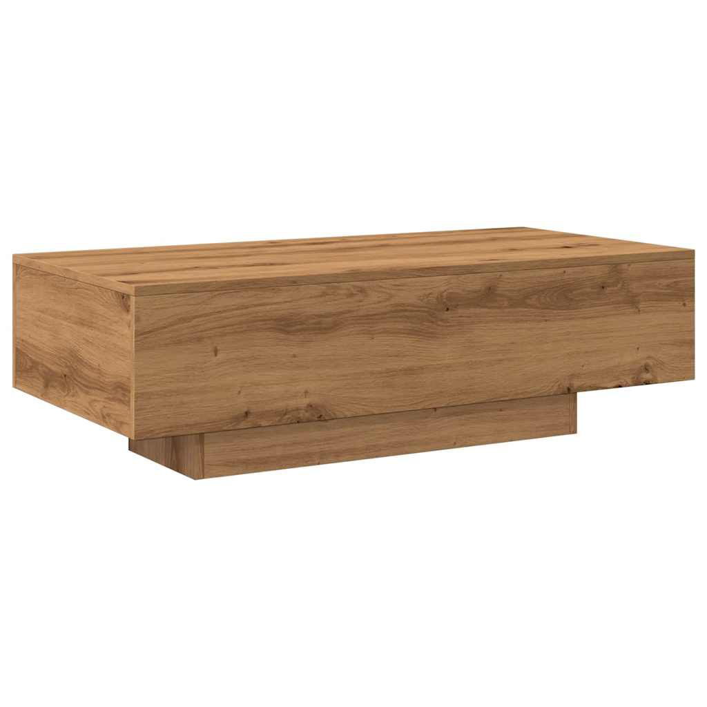 vidaXL Τραπεζάκι Σαλονιού Artisan Δρυς 100 x 49,5 x 31 εκ. Επεξ. Ξύλο