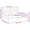vidaXL &Kappa;&rho;&epsilon;&beta;ά&tau;&iota; Boxspring &mu;&epsilon; &Sigma;&tau;&rho;ώ&mu;&alpha; &Sigma;&kappa;&omicron;ύ&rho;&omicron; &Gamma;&kappa;&rho;&iota; 200x200 &epsilon;&kappa;. &Upsilon;&phi;&alpha;&sigma;&mu;ά&tau;&iota;&nu;&omicron;