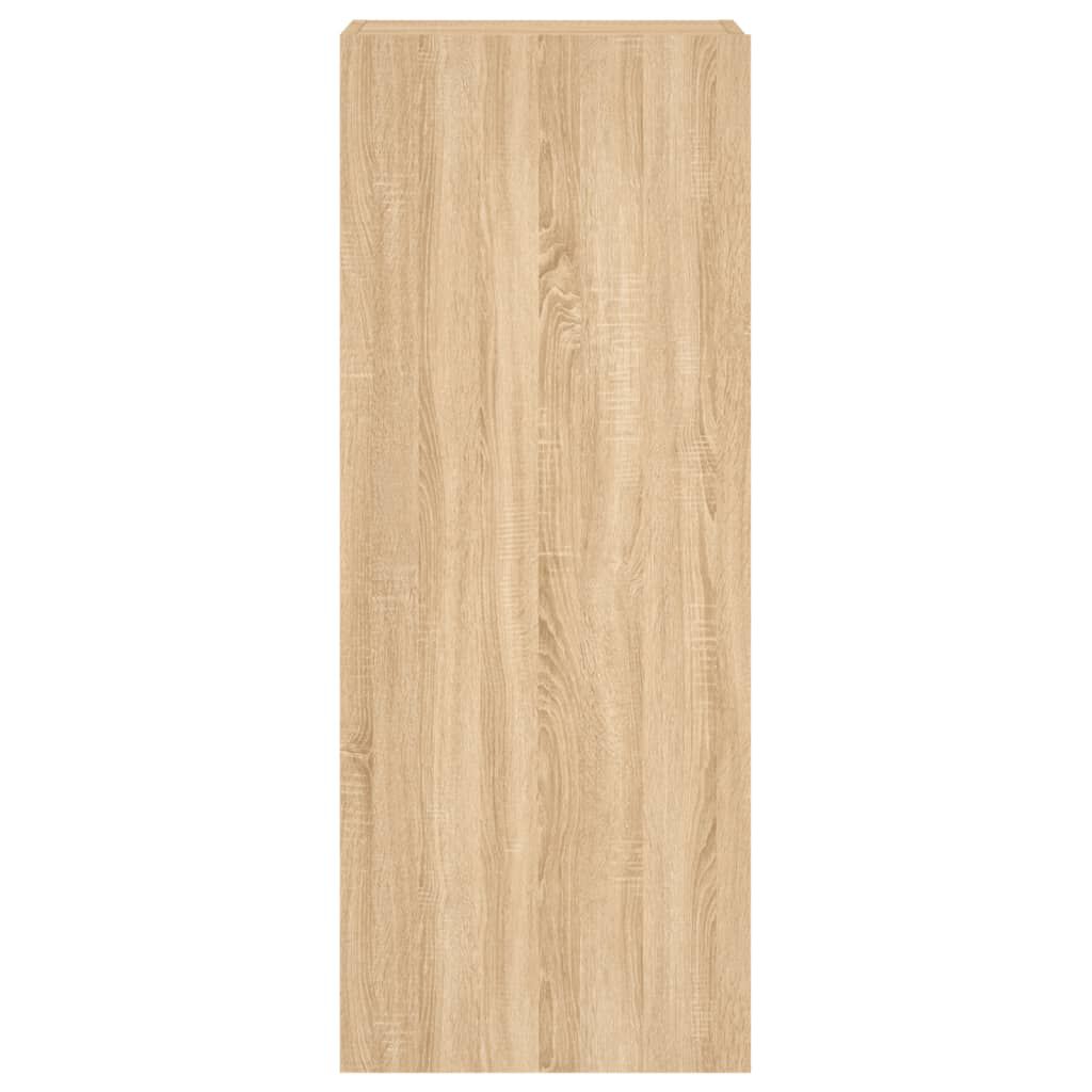 vidaXL Έπιπλο Τοίχου Τηλεόρασης Sonoma Δρυς 40,5x30x102 εκ. Επεξ. Ξύλο