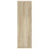 vidaXL Ραφιέρα Τοίχου Sonoma Δρυς 85x16x52,5 εκ. Επεξεργασμένο Ξύλο