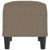 vidaXL Πάγκος Taupe 70 x 35 x 41 εκ. Υφασμάτινος