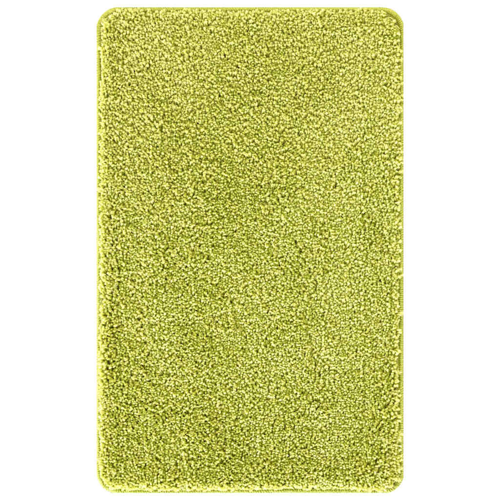 vidaXL Πατάκι μπάνιου 3 pcs Πράσινο 50 x 50 cm Πολυπροπυλένιο