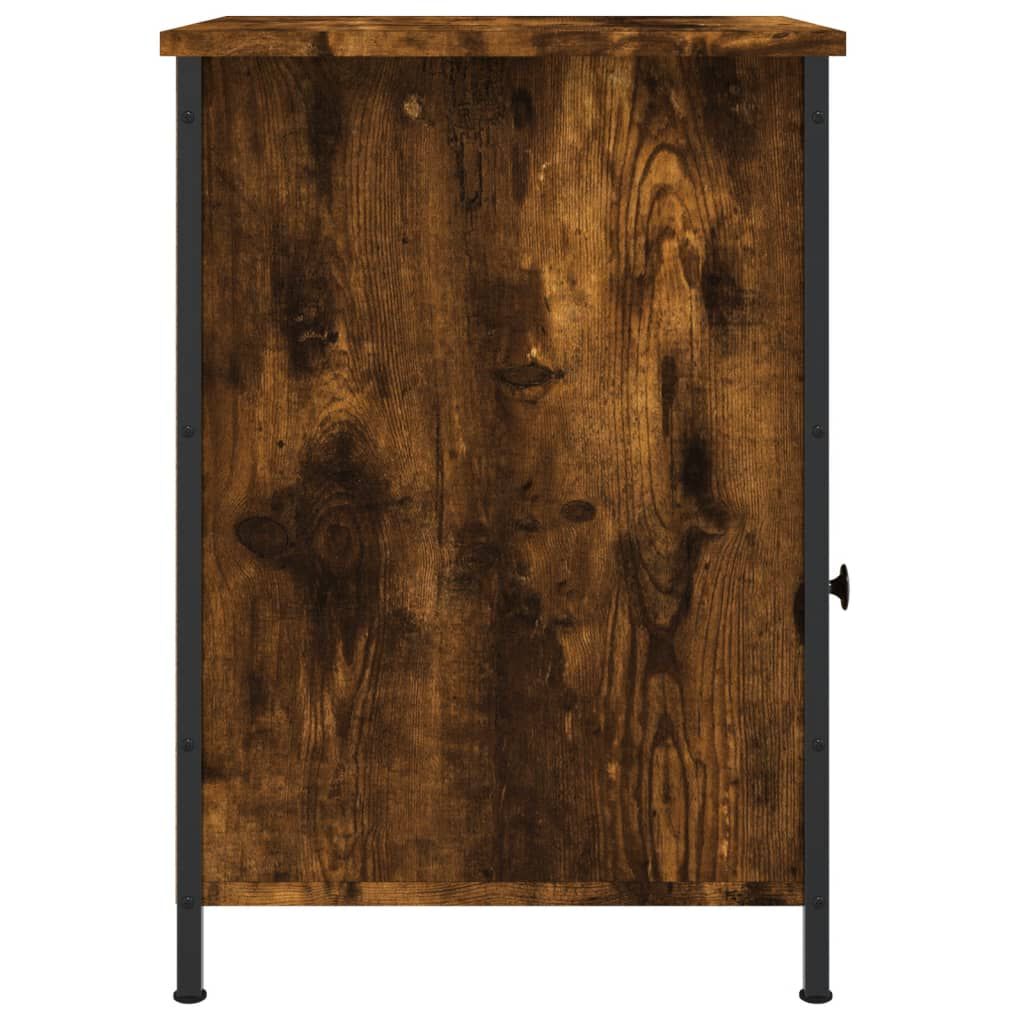 vidaXL Κομοδίνο Καπνιστή Δρυς 40x42x60 εκ. από Επεξεργασμένο Ξύλο