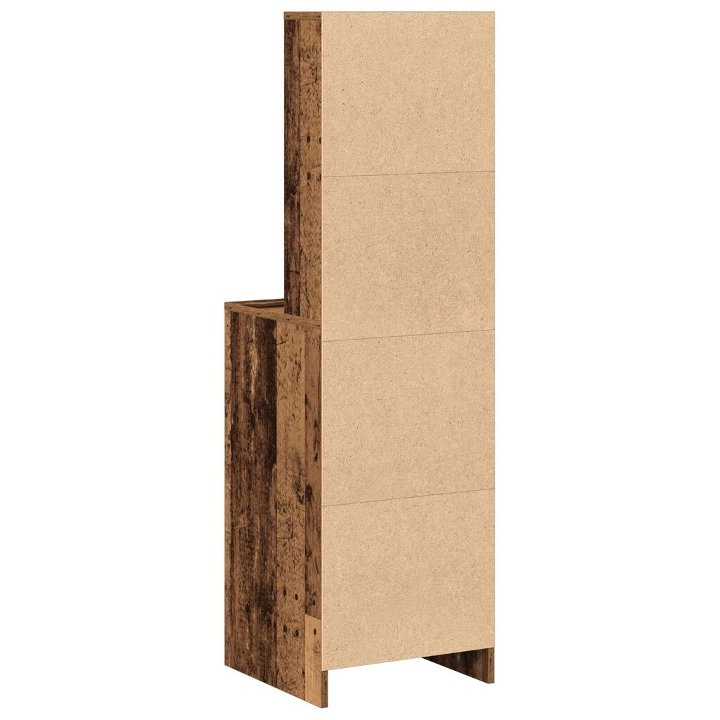 vidaXL Ψηλό Ντουλάπι Παλιού Ξύλου 40x41x135 εκ.