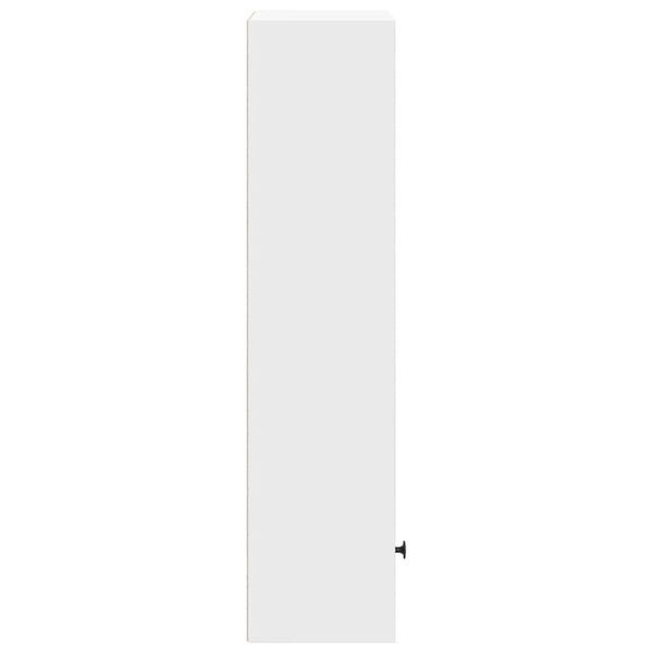 vidaXL Βιβλιοθήκη Λευκό 31x24x102 cm Ξύλο μηχανικής κατασκευής
