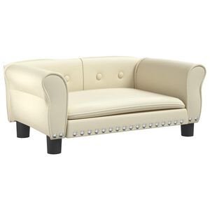 vidaXL &Kappa;&rho;&epsilon;&beta;ά&tau;&iota; &Sigma;&kappa;ύ&lambda;&omicron;&upsilon; &Kappa;&rho;&epsilon;&mu; 70 x 45 x 30 &epsilon;&kappa;. &alpha;&pi;ό &Sigma;&upsilon;&nu;&theta;&epsilon;&tau;&iota;&kappa;ό &Delta;έ&rho;&mu;&alpha;