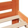 vidaXL Σκελετός Κρεβ. Χωρίς Στρώμα Καφέ Κεριού 120x200 εκ Μασίφ Πεύκο