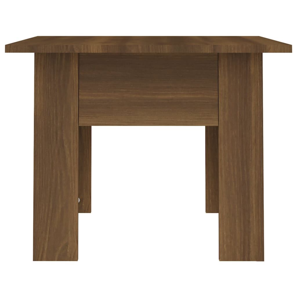 vidaXL Τραπεζάκι Σαλονιού Καφέ Δρυς 55x55x42 εκ. Επεξεργασμένο Ξύλο