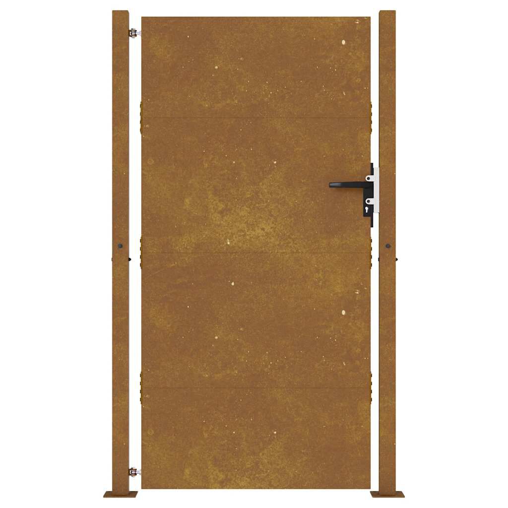vidaXL Πύλη Κήπου 105 x 180 εκ. από Ατσάλι Corten