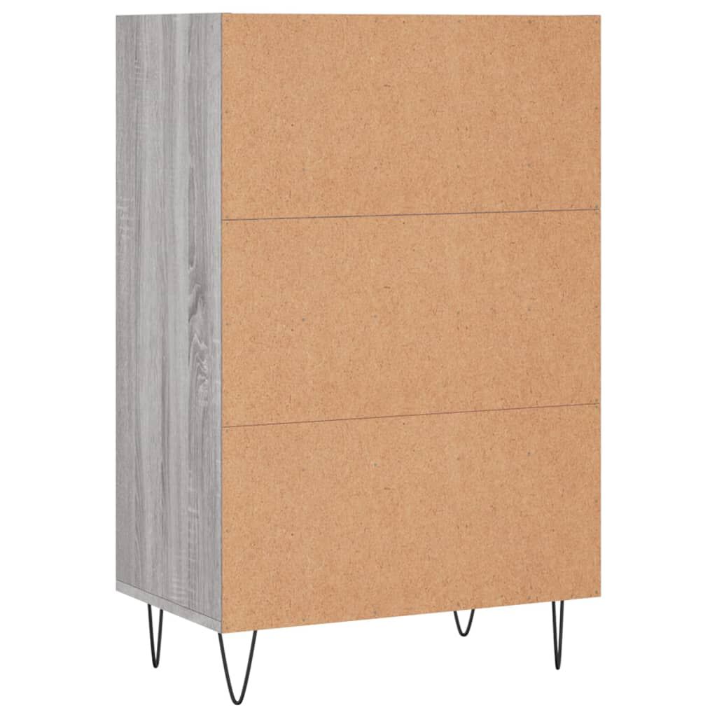 vidaXL Ραφιέρα Γκρι Sonoma 57 x 35 x 90 από Επεξεργασμένο Ξύλο