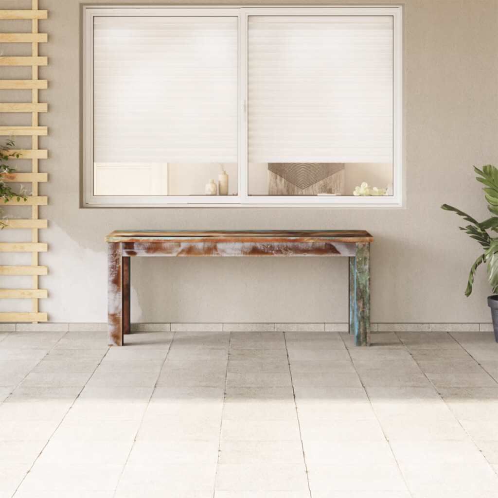 vidaXL Πάγκος 110 x 35 x 45 εκ. από Μασίφ Ανακυκλωμένο Ξύλο
