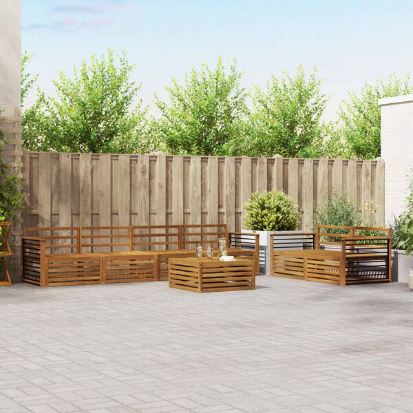 vidaXL &Sigma;&epsilon;&iota;&rho;ά &Kappa;&alpha;&nu;&alpha;&pi;έ &Epsilon;&xi;&omega;&tau;&epsilon;&rho;&iota;&kappa;&omicron;ύ 7 pcs &Phi;&upsilon;&sigma;&iota;&kappa;ό