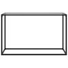 vidaXL Τραπέζι Κονσόλα Διαφανές 120 x 35 x 75 εκ. από Ψημένο Γυαλί