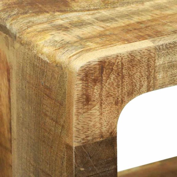 vidaXL Σετ Ντουλάπας Τηλεόρασης με ράφι 3 pcs Καφέ Μασίφ ξύλο μάνγκο