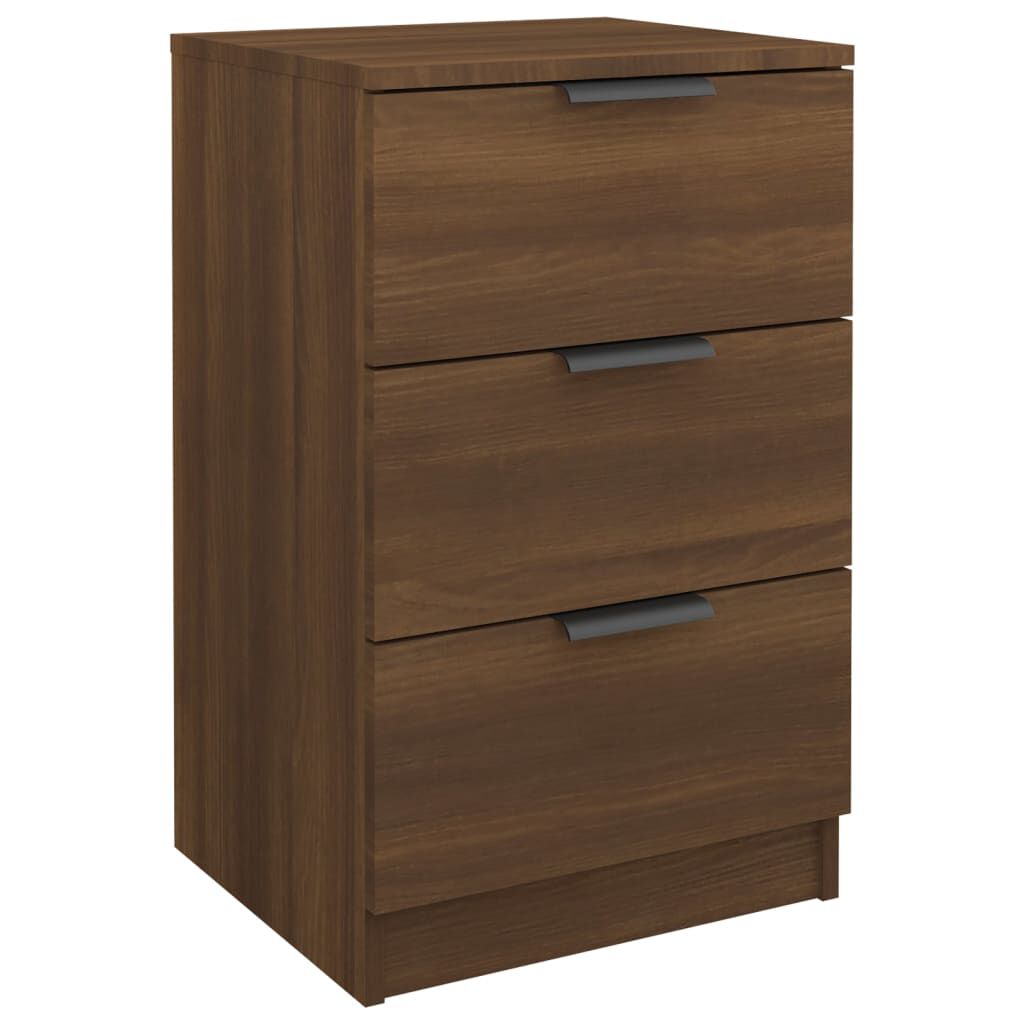 vidaXL Κομοδίνο Καφέ Δρυς 40x36x65 εκ.