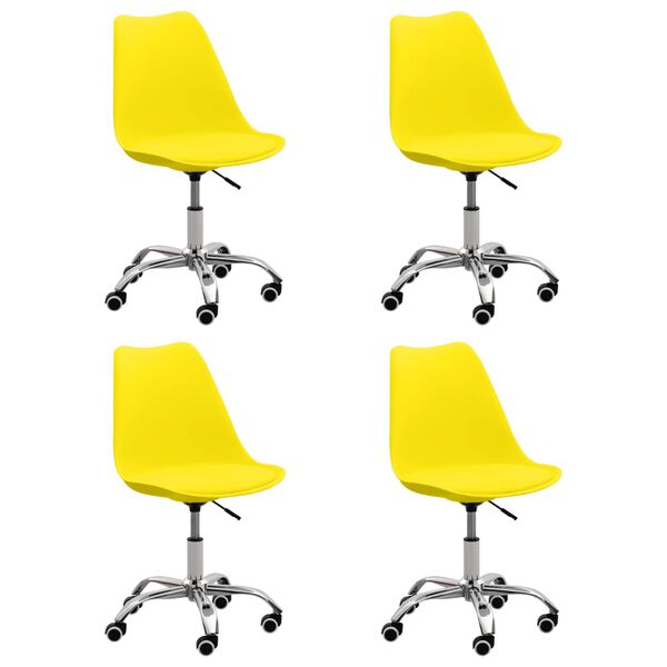 vidaXL &Kappa;&alpha;&rho;έ&kappa;&lambda;&epsilon;&sigmaf; &Tau;&rho;&alpha;&pi;&epsilon;&zeta;&alpha;&rho;ί&alpha;&sigmaf; 4 &tau;&epsilon;&mu;. &Kappa;ί&tau;&rho;&iota;&nu;&epsilon;&sigmaf; &alpha;&pi;ό &Sigma;&upsilon;&nu;&theta;&epsilon;&tau;&iota;&kappa;ό &Delta;έ&rho;&mu;&alpha;