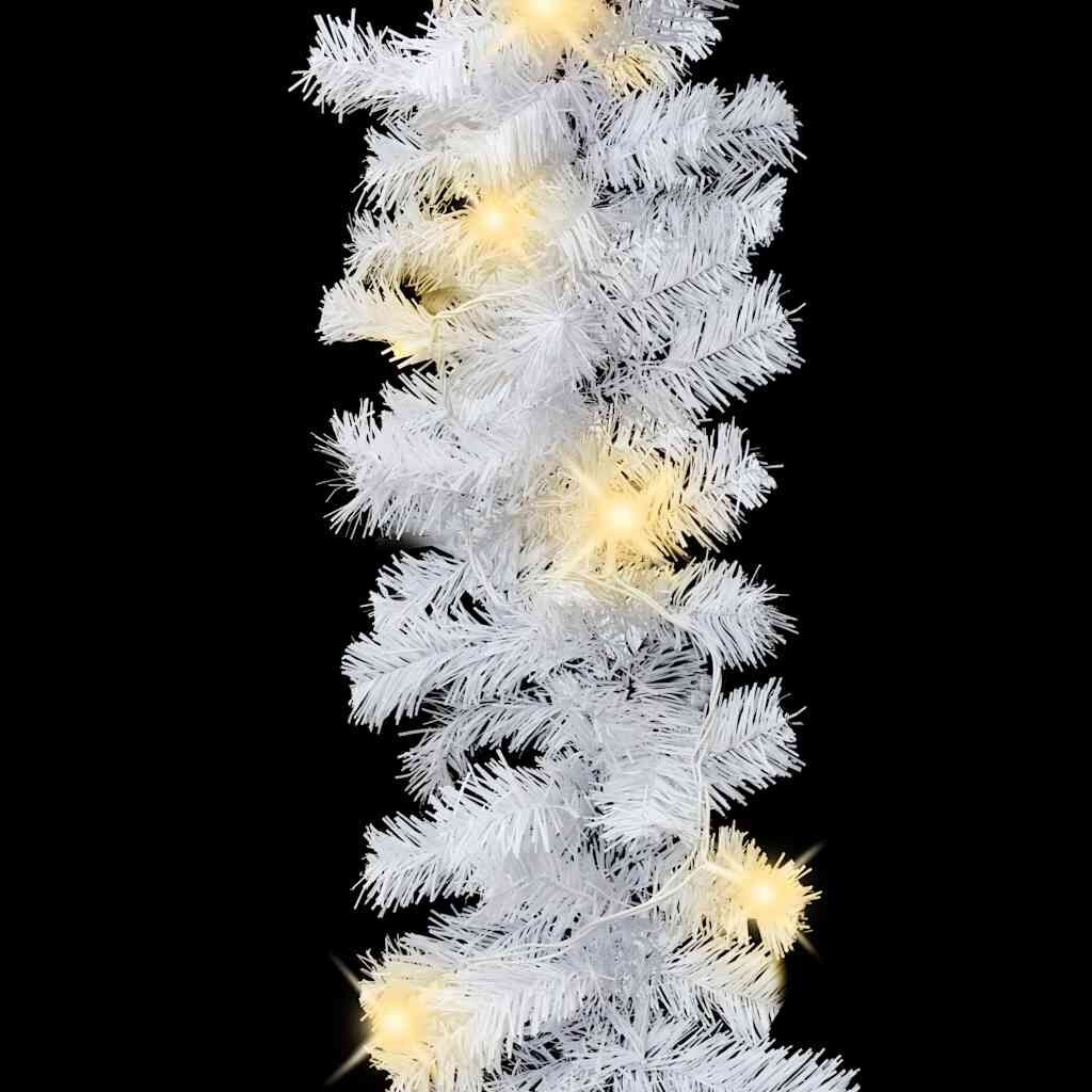 vidaXL Γιρλάντα Χριστουγεννιάτικη με Λαμπάκια LED Λευκή 20 μ.