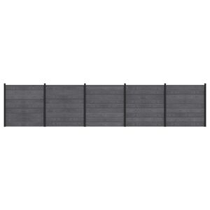 vidaXL &Pi;ά&nu;&epsilon;&lambda; &Phi;&rho;ά&chi;&tau;&eta; 5 pcs WPC &kappa;&alpha;&iota; &Alpha;&lambda;&omicron;&upsilon;&mu;ί&nu;&iota;&omicron; &Gamma;&kappa;&rho;&iota;