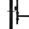 vidaXL Πόρτα Περίφραξης Διπλή με Λόγχες 300 x 150 εκ.